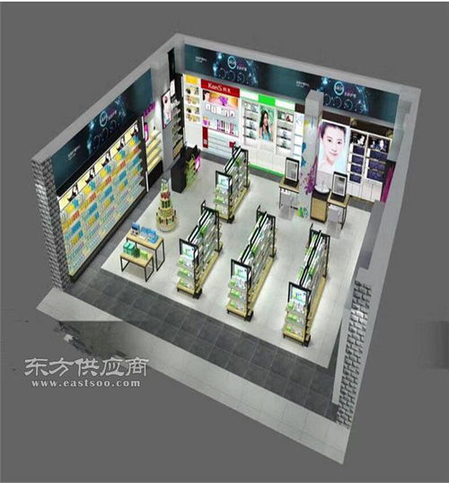 化妝品展示柜實木定制 雅楓展柜如何用“自然美學”提升品牌價值？